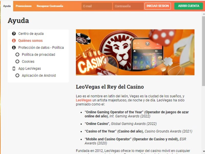 Cómo puedes empezar a apostar en Leovegas