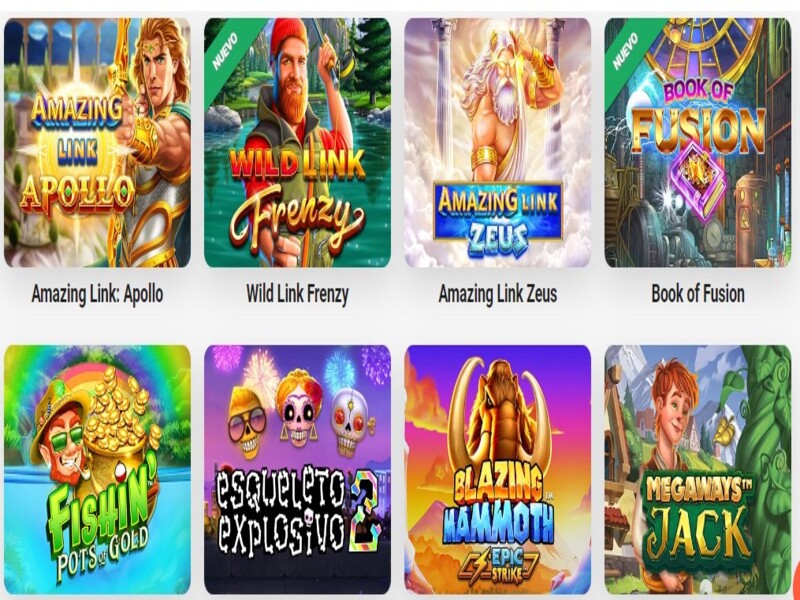 Los juegos de la sección Casino de Leovegas