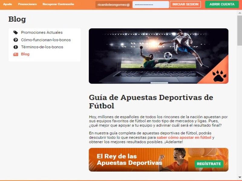 Tipos de apuestas deportivas en Leovegas